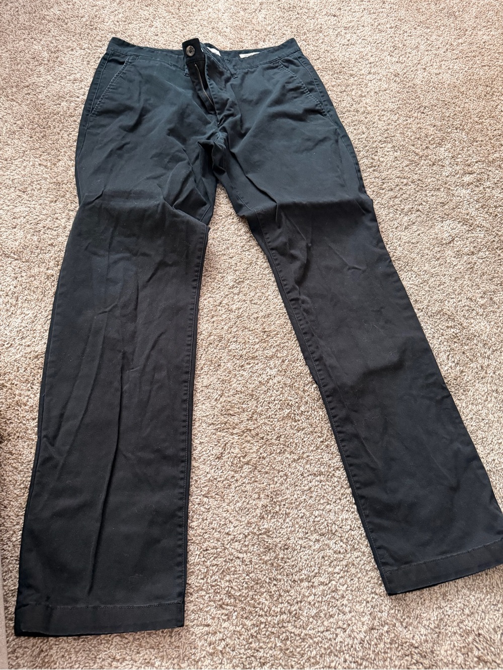 Goodfellow & Co Black Straight-Leg Pants
